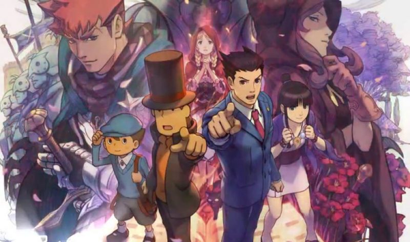 [3DS] Professor Layton VS. Ace Attorney uscirà in Europa