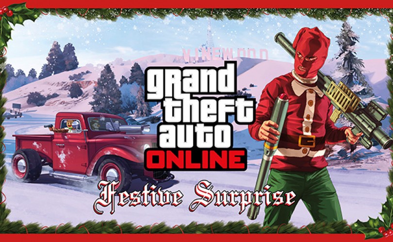 Festive Surprise update per GTA V – inserite le battaglie a palle di neve!