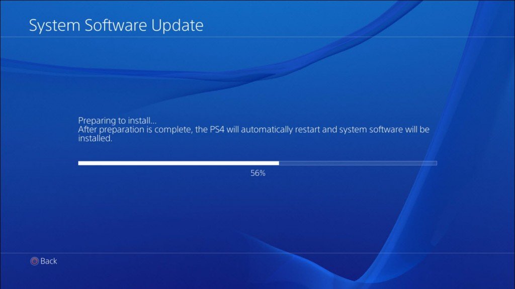 Ps4 update