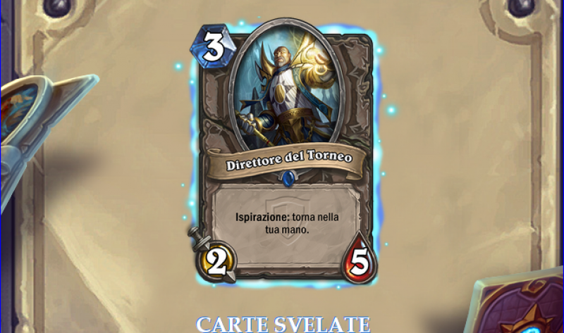 Hearthstone – Nuova carte svelata per Gran Torneo