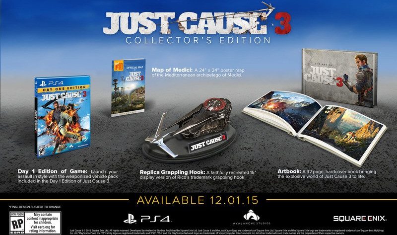 Svelata la Collector’s Edition di Just Cause 3