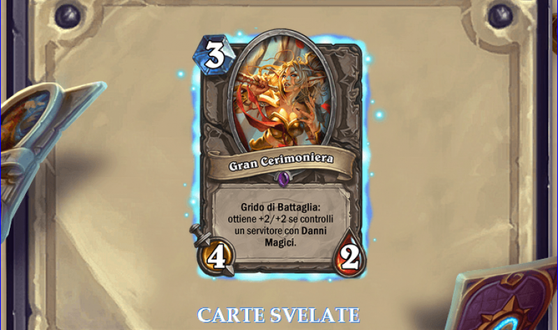 Hearthstone – nuova carta svelata