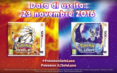Svelati altri entusiasmanti dettagli di Pokémon Sole e Luna