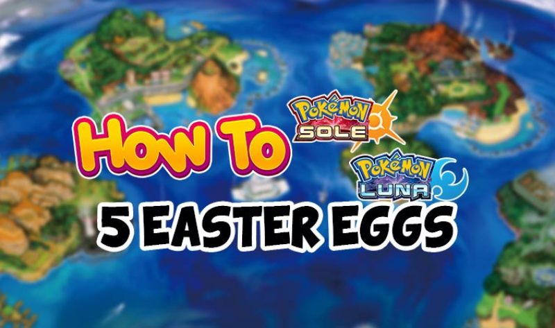 5 Segreti ed Easter Eggs in Pokémon Sole e Luna