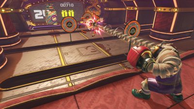 Screenshot di ARMS (Nintendo Switch)