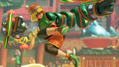 Screenshot di ARMS (Nintendo Switch)
