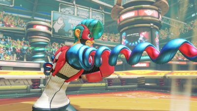 Screenshot di ARMS (Nintendo Switch)
