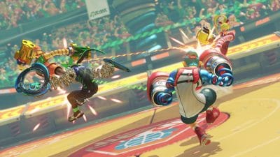 Screenshot di ARMS (Nintendo Switch)