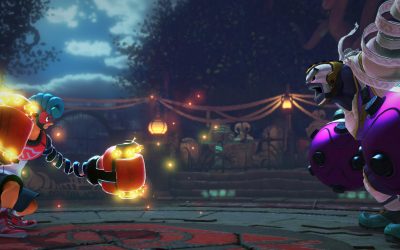 Screenshot di ARMS (Nintendo Switch)