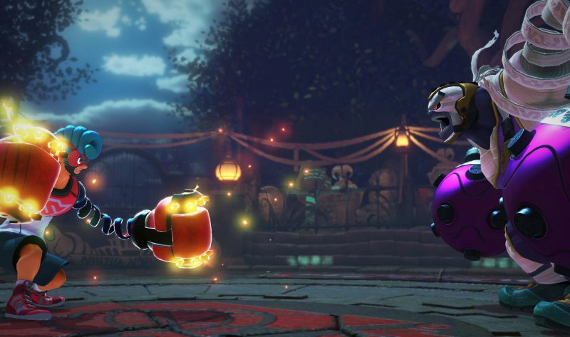 Screenshot di ARMS (Nintendo Switch)